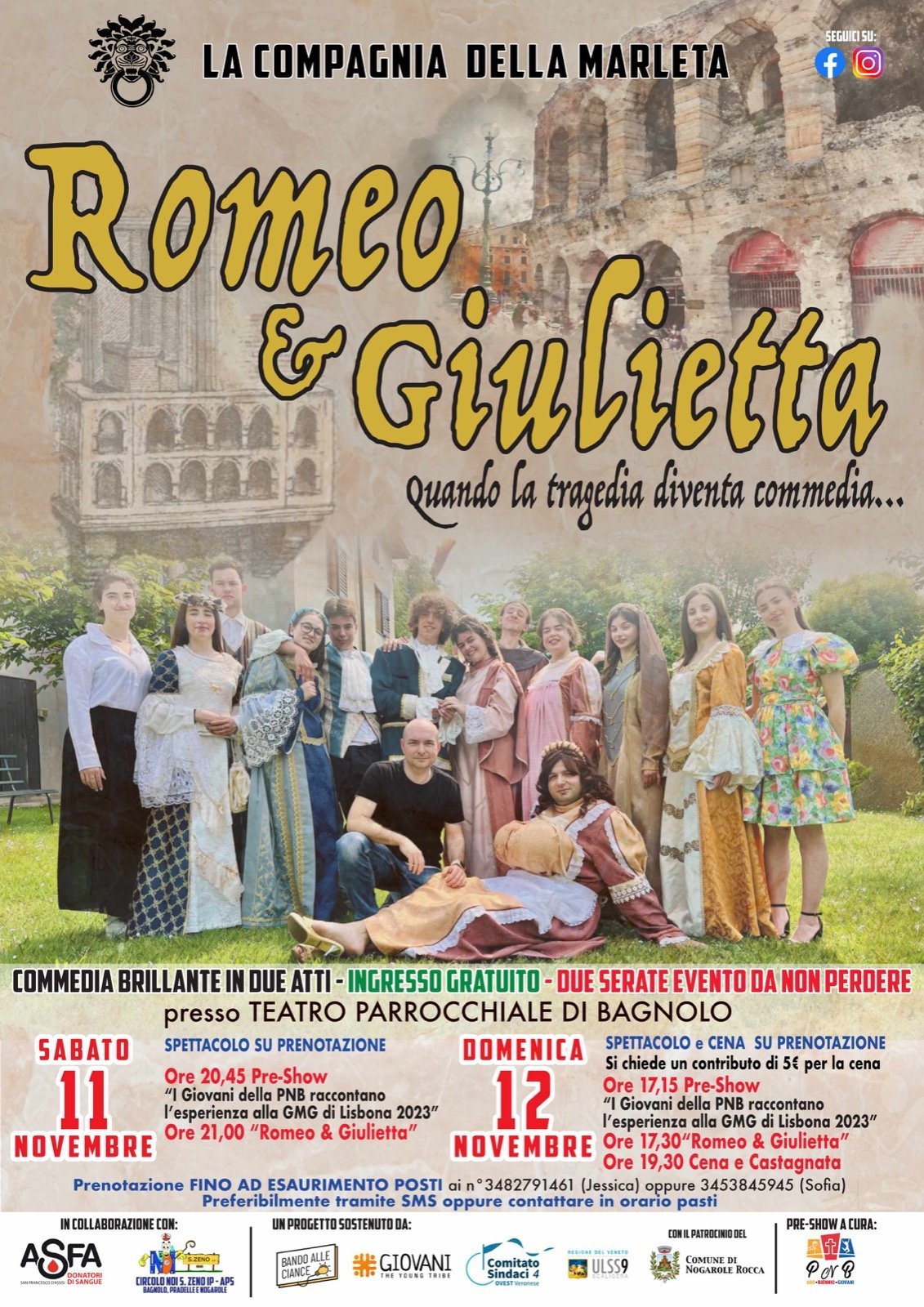 Locandina Marleta novembre 2023
