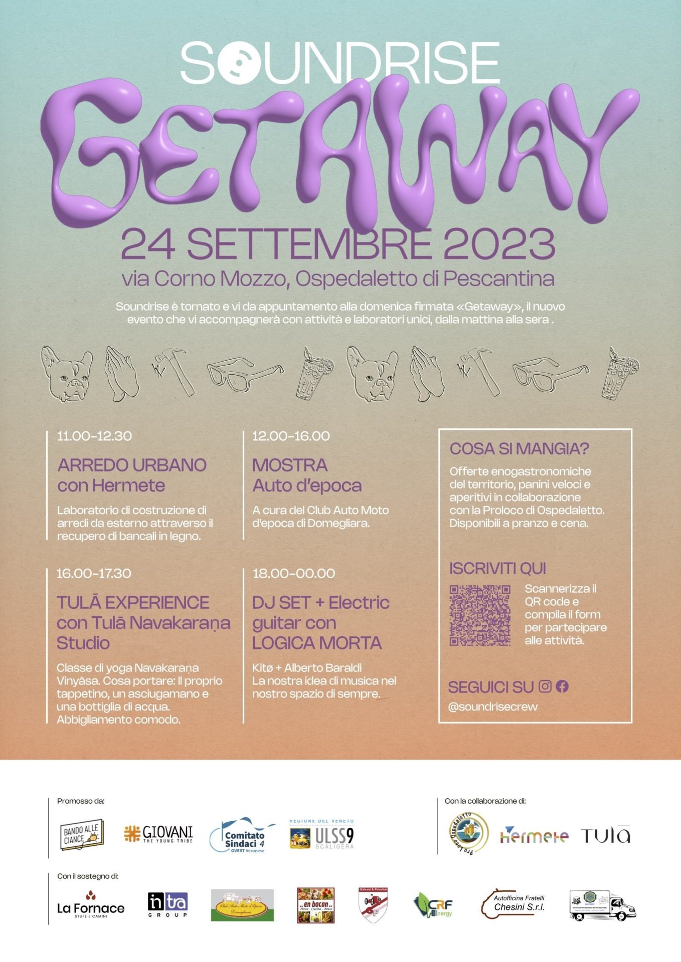 Volantino Getaway 2023 senza patrocinio