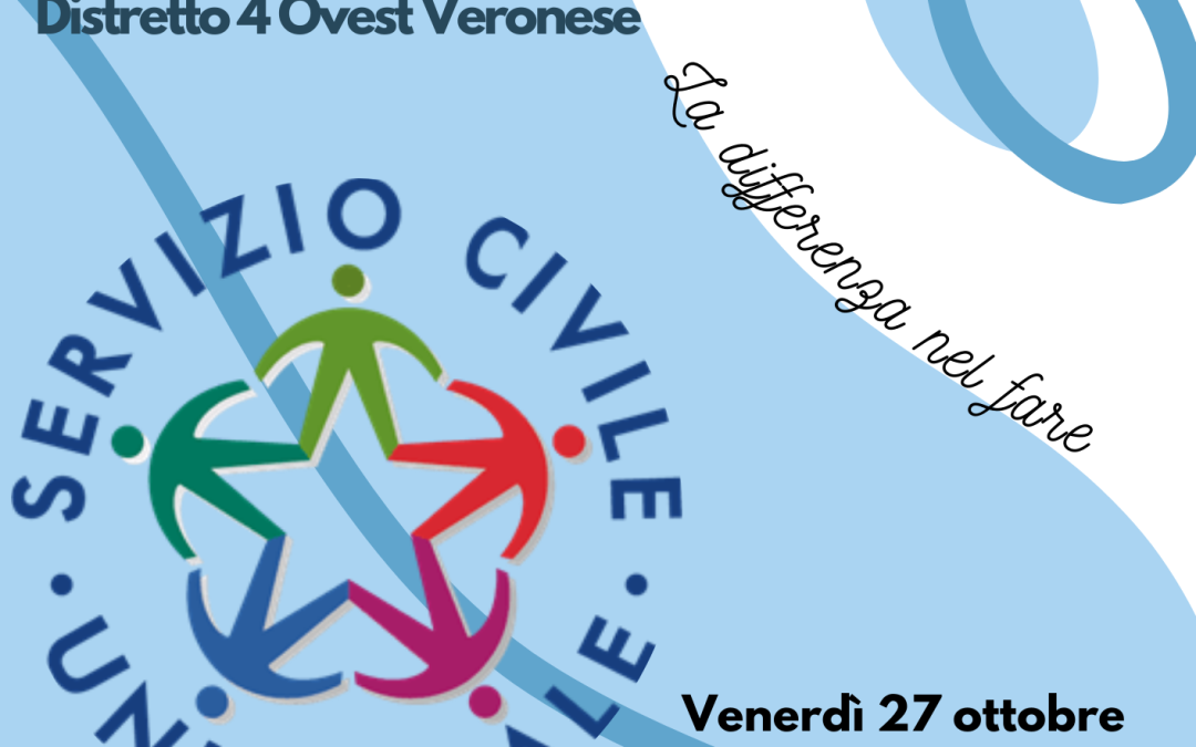 SERVIZIO CIVILE UNIVERSALE – Vent’anni, venti volontari, venti minuti