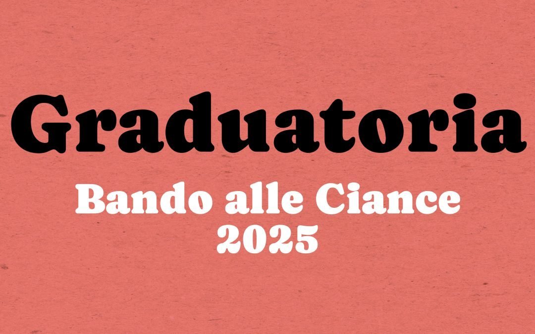 Graduatoria progetti BAC Suola e BAC25